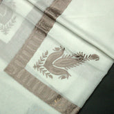 PREMIUM WHITE AUTHENTIC YEMENI SHEMAGH SCARF WH24