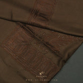 PREMIUM BROWN ELEGANT QATARI SHEMAGH SCARF QR26