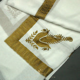 PREMIUM WHITE AUTHENTIC YEMENI SHEMAGH SCARF WH17