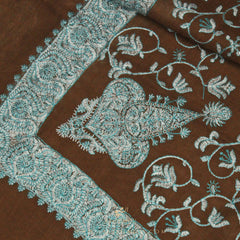 PREMIUM BROWN AUTHENTIC HIJAZI SHEMAGH SCARF HJ11