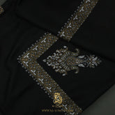 PREMIUM BLACK AUTHENTIC YEMENI SHEMAGH SCARF BL104