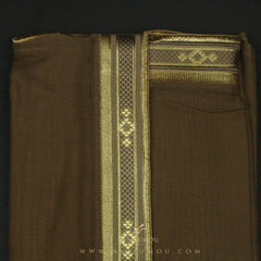 PREMIUM RARE BROWN UNIQUE KHALEEJI BISHT BS15