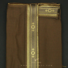 PREMIUM RARE BROWN UNIQUE KHALEEJI BISHT BS21