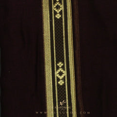 PREMIUM RARE MAROON ELEGANT KHALEEJI BISHT BS18