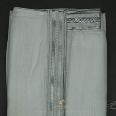 PREMIUM RARE WHITE ROYAL KHALEEJI BISHT BS16