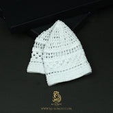 PREMIUM WHITE HANDMADE KHALEEJI KUFI AR24