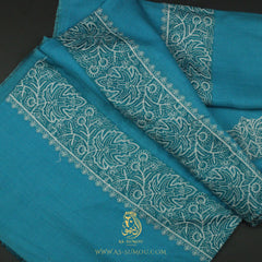 PREMIUM BLUE AUTHENTIC OMANI MASSAR SCARF OM84