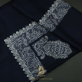 PREMIUM NAVY AUTHENTIC OMANI MASSAR SCARF OM86