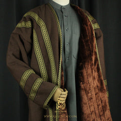 RARE DEEP BROWN FARWA COAT FR9