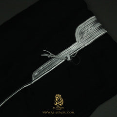 PREMIUM RARE BLACK UNIQUE KHALEEJI BISHT MM226