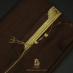 PREMIUM RARE BROWN UNIQUE KHALEEJI BISHT MR73