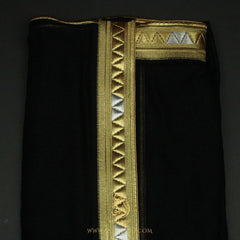 PREMIUM RARE BLACK UNIQUE KHALEEJI BISHT MS35