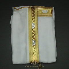 PREMIUM RARE WHITE UNIQUE KHALEEJI BISHT MX11