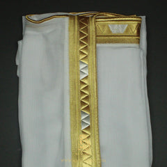 PREMIUM RARE WHITE UNIQUE KHALEEJI BISHT MX11