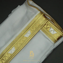 PREMIUM RARE WHITE UNIQUE KHALEEJI BISHT MX11