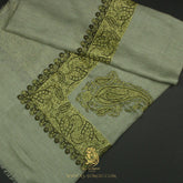 PREMIUM PISTACHIO AUTHENTIC OMANI MASSAR SCARF OM121