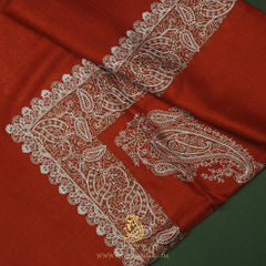 PREMIUM ORANGE AUTHENTIC OMANI MASSAR SCARF OM114