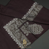 PREMIUM PURPLE AUTHENTIC OMANI MASSAR SCARF OM143