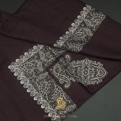 PREMIUM PURPLE AUTHENTIC OMANI MASSAR SCARF OM143