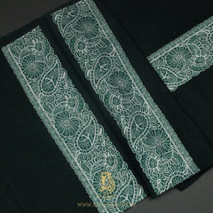 PREMIUM GREEN AUTHENTIC OMANI MASSAR SCARF OM140