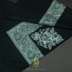 PREMIUM GREEN AUTHENTIC OMANI MASSAR SCARF OM140