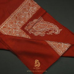 PREMIUM ORANGE AUTHENTIC OMANI MASSAR SCARF OM139