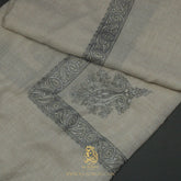 PREMIUM TAUPE AUTHENTIC YEMENI SHEMAGH SCARF SE233