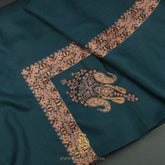 PREMIUM TEAL AUTHENTIC YEMENI SHEMAGH SCARF SE261