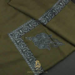 PREMIUM KHAKI AUTHENTIC YEMENI SHEMAGH SCARF SE258