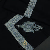 PREMIUM NAVY AUTHENTIC YEMENI SHEMAGH SCARF SE264