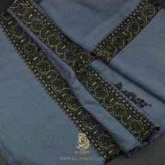 PREMIUM GREY AUTHENTIC YEMENI SHEMAGH SCARF SE260