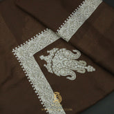 Premium Brown Authentic Yemeni Shemagh Scarf SE285