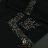 Premium Black Authentic Yemeni Shemagh Scarf BL181