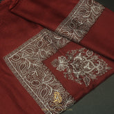 Premium Red Authentic Omani Massar Scarf OM163
