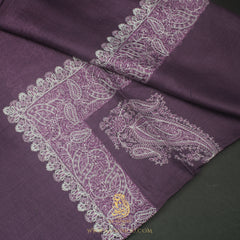 Premium Purple Authentic Omani Massar Scarf OM164