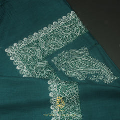 PREMIUM TEAL AUTHENTIC OMANI MASSAR SCARF OM165