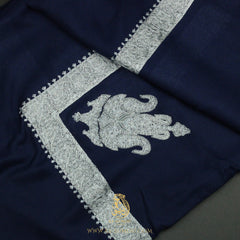 PREMIUM NAVY AUTHENTIC YEMENI SHEMAGH SCARF SE253