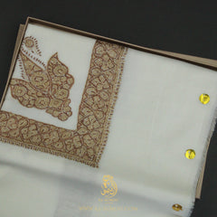 LUXURY HANDMADE WHITE YEMENI SHEMAGH
