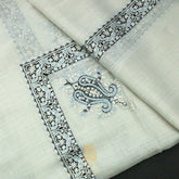 Premium White Authentic Yemeni Shemagh Scarf WH234