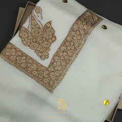 LUXURY HANDMADE WHITE YEMENI SHEMAGH