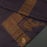 PREMIUM PURPLE ELEGANT QATARI SHEMAGH SCARF QR55