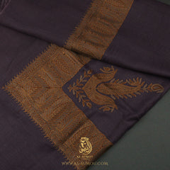 PREMIUM PURPLE ELEGANT QATARI SHEMAGH SCARF QR55