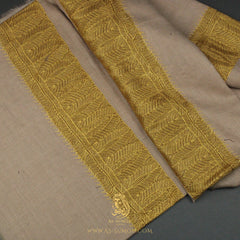 PREMIUM BROWN ELEGANT QATARI SHEMAGH SCARF QR56
