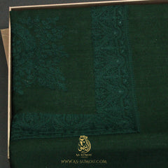 LUXURY HANDMADE GREEN YEMENI SHEMAGH