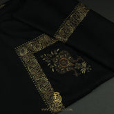 PREMIUM BLACK AUTHENTIC YEMENI SHEMAGH SCARF BL168