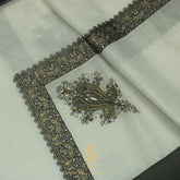 Premium White Authentic Yemeni Shemagh Scarf WH235
