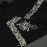 PREMIUM BLACK AUTHENTIC YEMENI SHEMAGH SCARF BL152