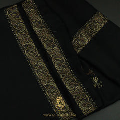 PREMIUM BLACK AUTHENTIC YEMENI SHEMAGH SCARF BL168