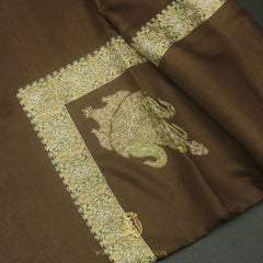 Premium Brown Authentic Yemeni Shemagh Scarf SE305