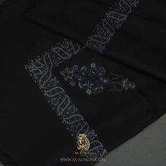 PREMIUM BLACK AUTHENTIC YEMENI SHEMAGH SCARF BL153